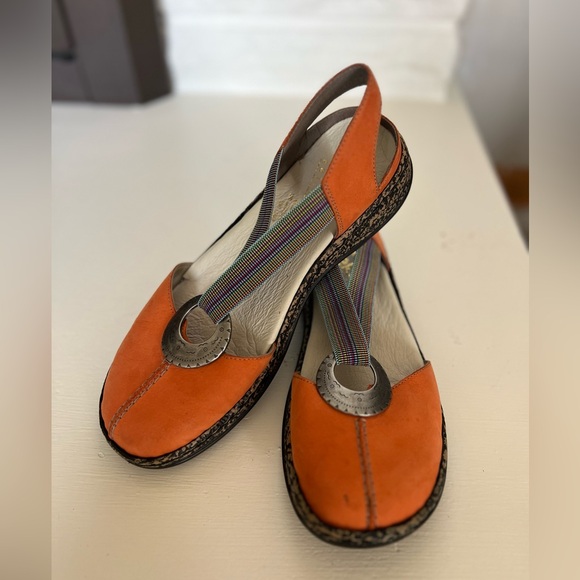 Rieker Womens Round Toe Coral Slingback Sandals Size US 7.5 EUR 38 - Picture 4 of 11